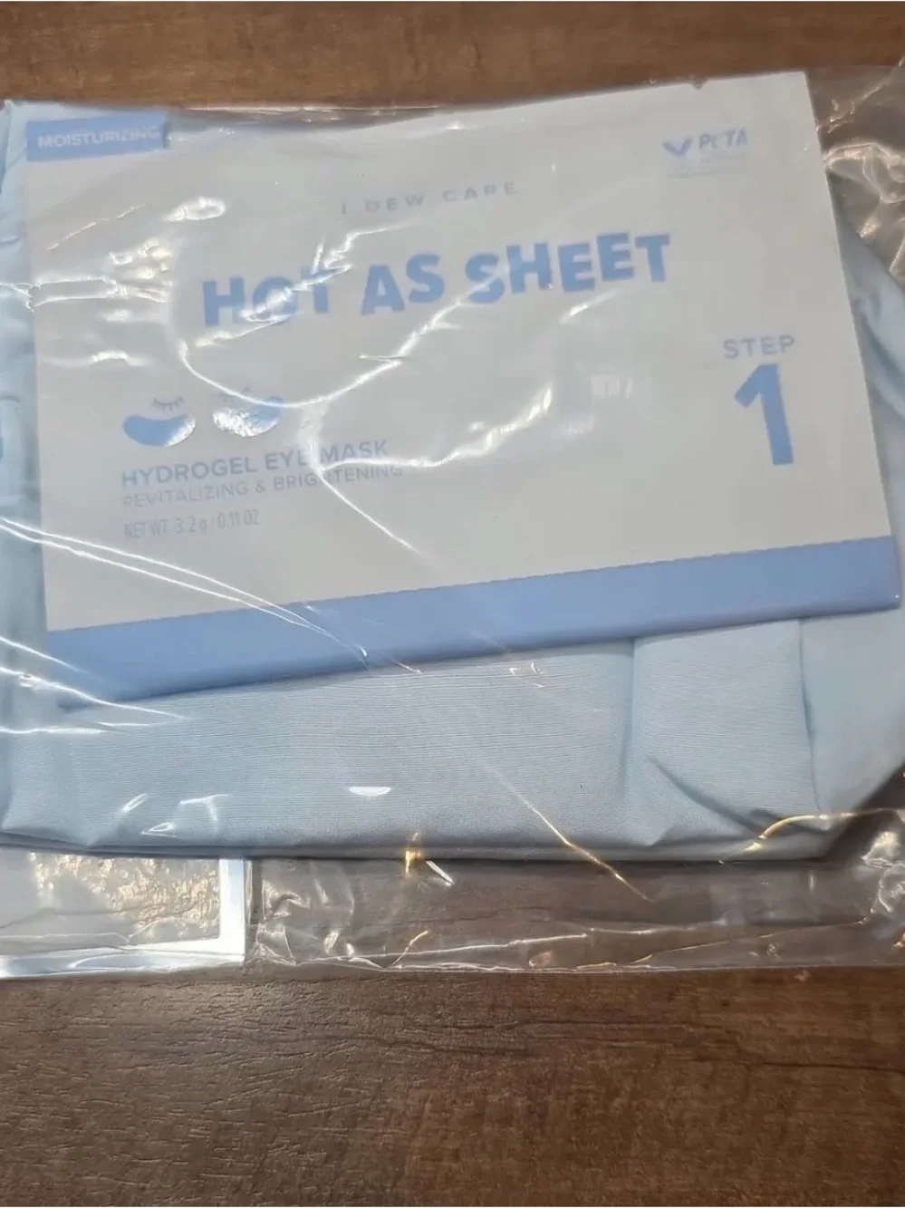 DEW CARE Hot As Sheet Moisturizing Hydrogel Eye Mask Eyes 0.11oz